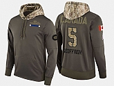 Nike Canadiens 5 Bernie Geoffrion Retired Olive Salute To Service Pullover Hoodie,baseball caps,new era cap wholesale,wholesale hats